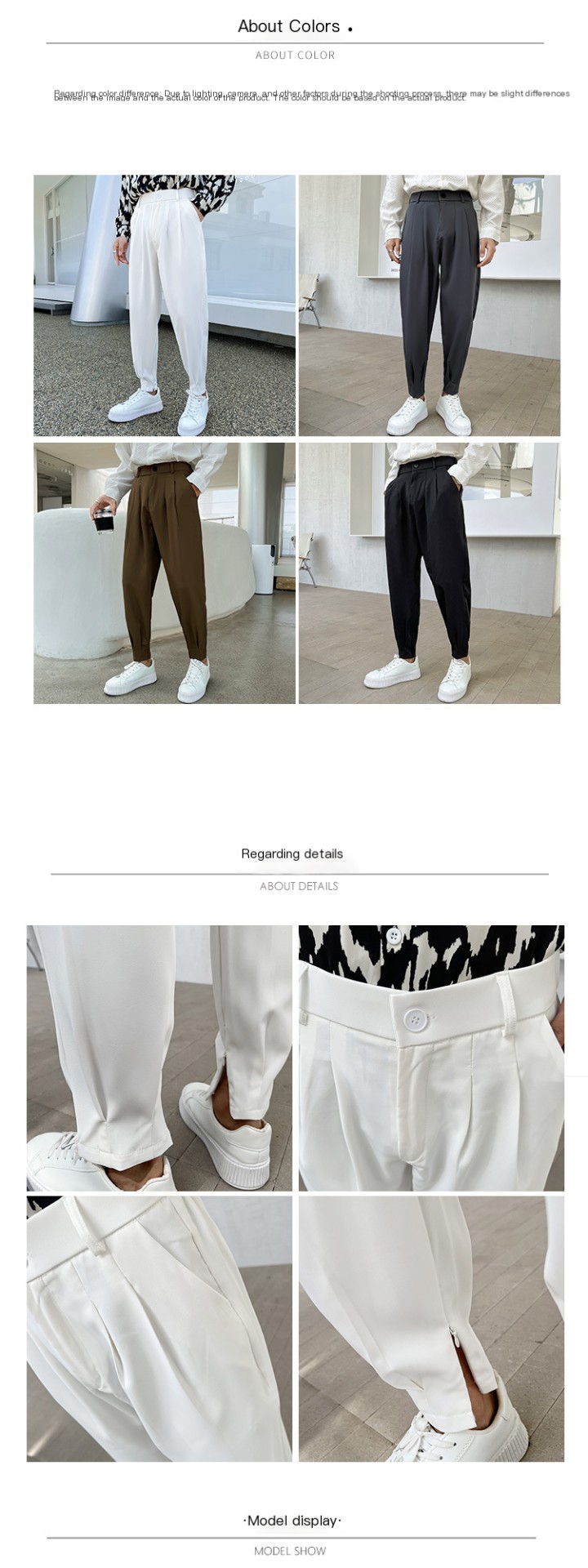 Spring New Men's Pants Image 2