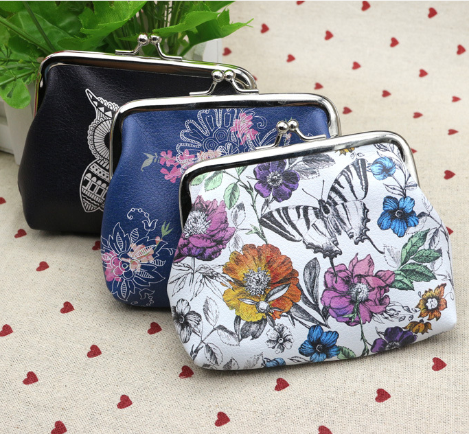 Animal Print Coin Purse - Cute Design