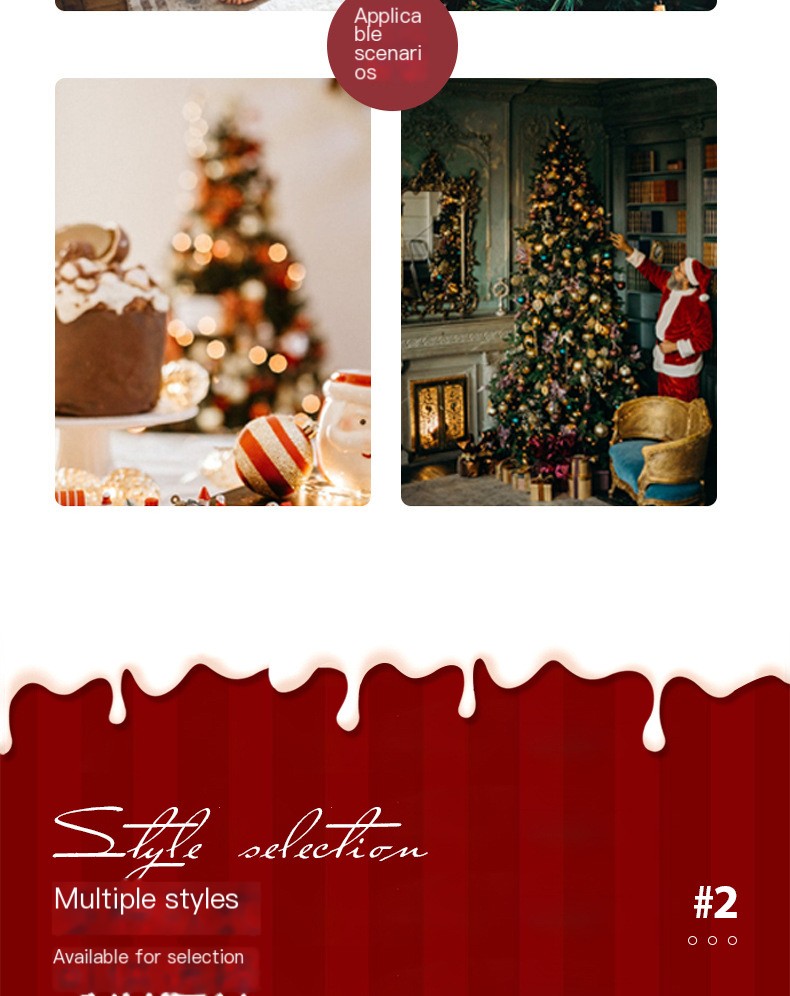 Colorful Christmas Decorations