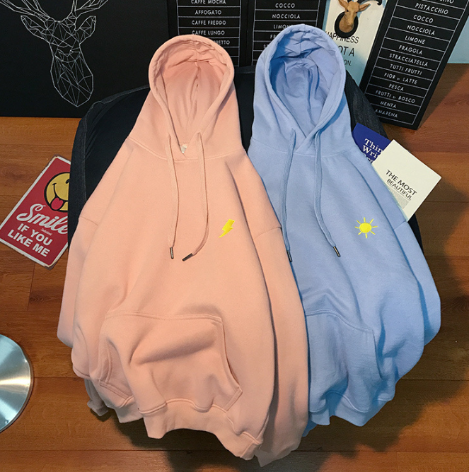 Coat Embroidered Cartoon Sweater Zipper Top - Image 8