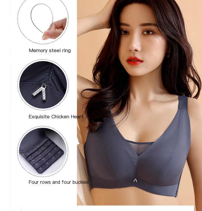 Sutiã Monalisa de Ultra Sustentação com Efeito Silicone