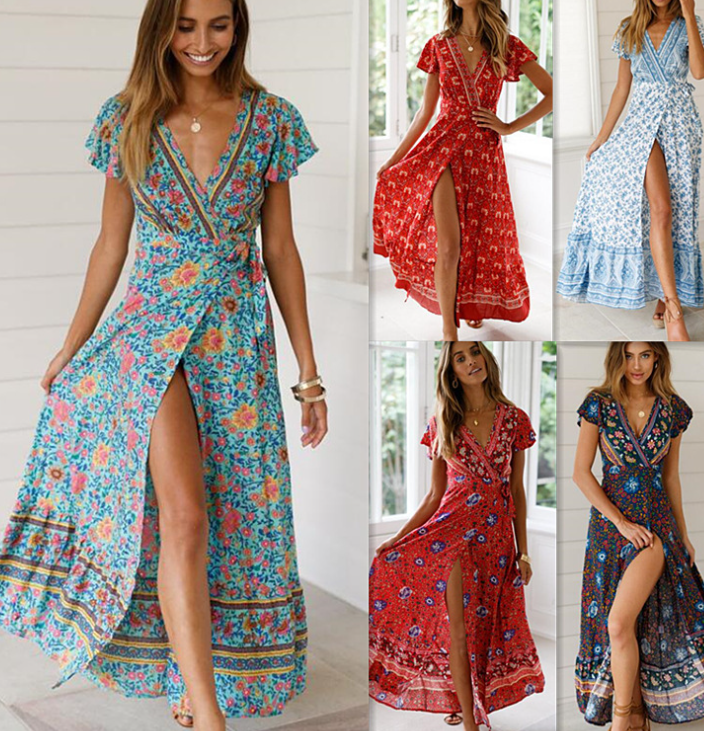 Holiday Print Dress 5