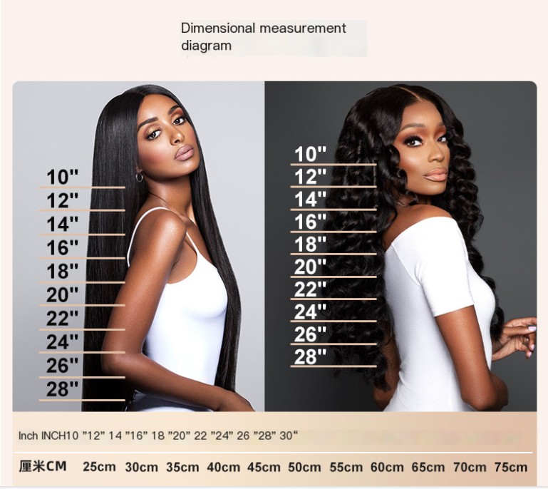 Real Hair Handlebar Hair Bundle