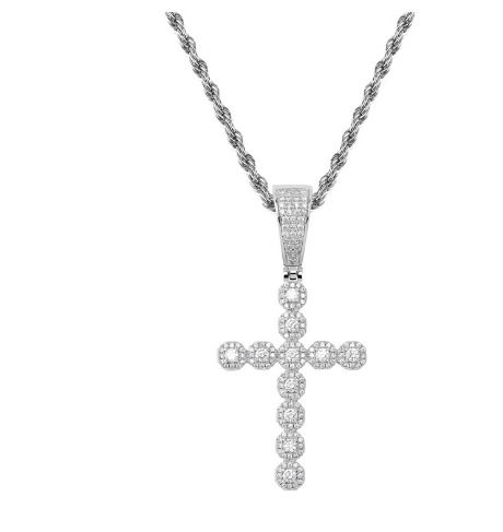 Close-up of Cross Pendant