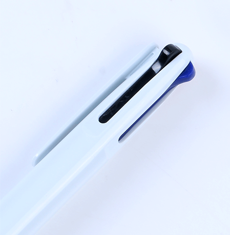 Colorful Ballpoint Pen in Hand