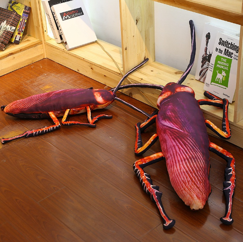 Realistic Cockroach Pillow Image 2