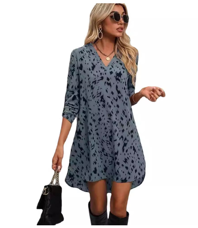 Leopard Print Dress Image 4