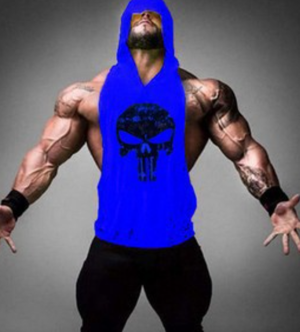 Hooded Skull Tank Top 4