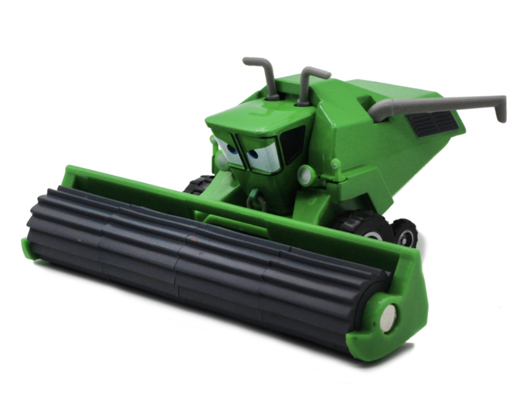 Race Cars Harvester Uncle Frank Cutter Alloy Children's Toy Stroller