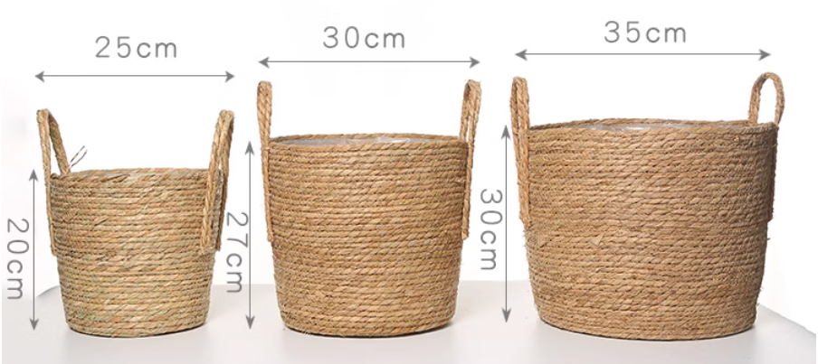 Seaweed Woven Storage Basket 9