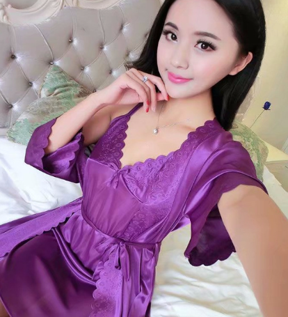 Ice Silk Camisole Skirt Set Image 5