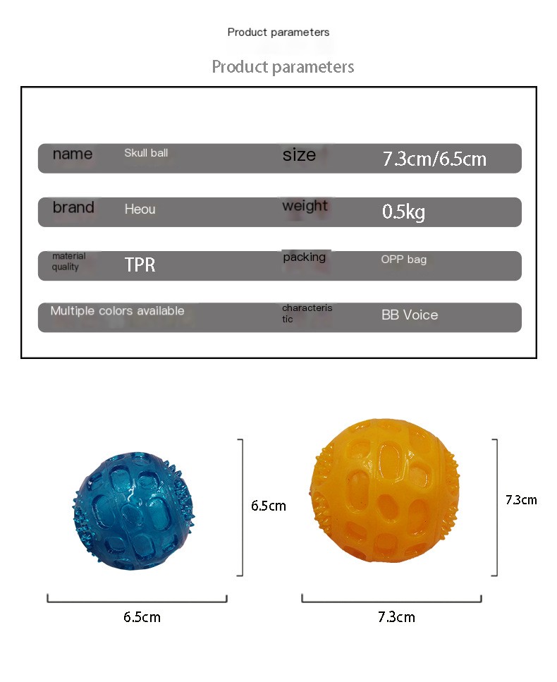 Bite-resistant Thorn Ball