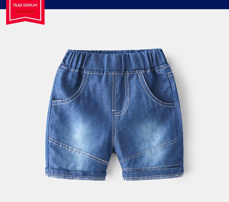 Children's Summer Casual Denim Shorts