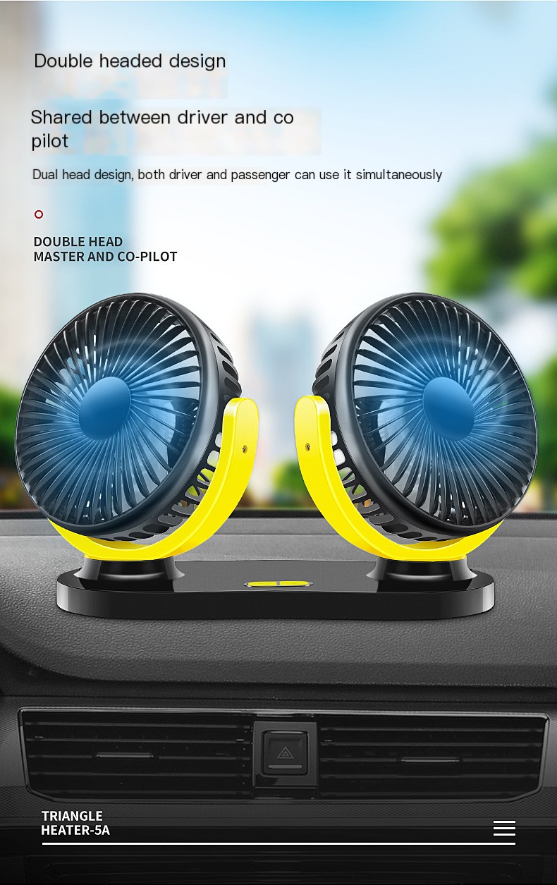 Ventilador de Coche 3