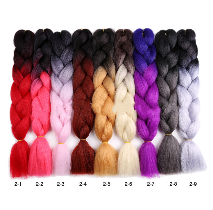 Jumbo braid high heat silk
