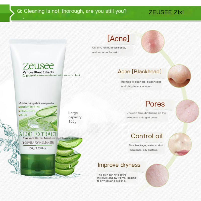 Aloe Vera Facial Cleanser