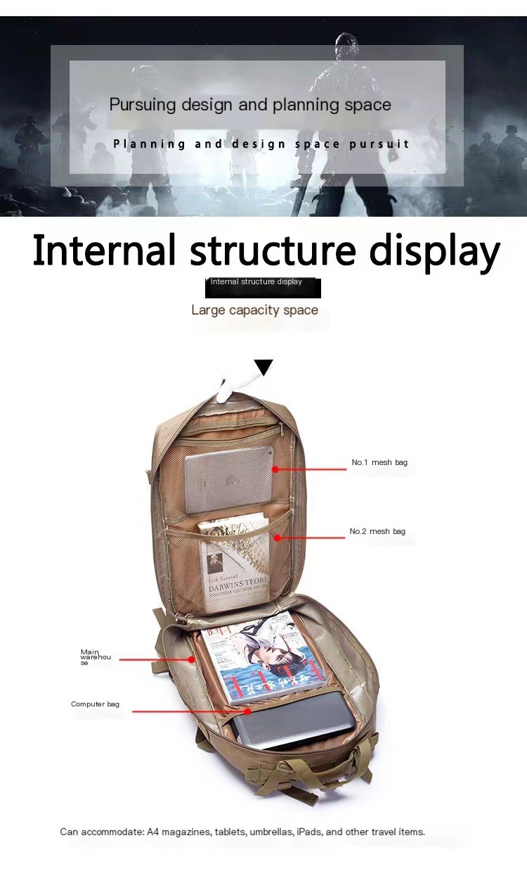 3P Tactical Assault Backpack Image 9