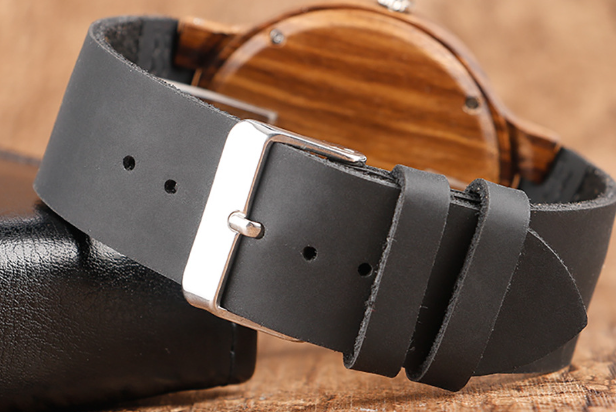 Bamboo Wood Quartz Watch
