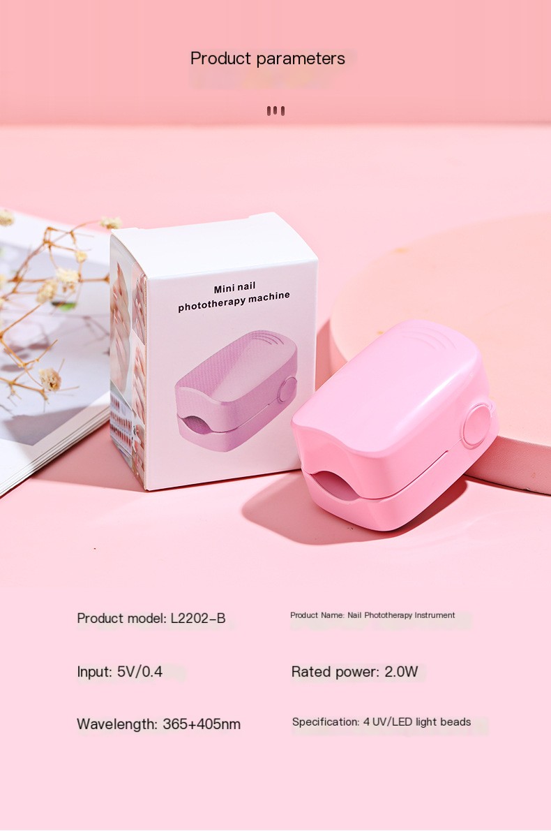 Nail UV LED Lamp - Usage