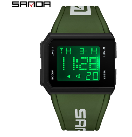 Digital Sports Watch - Black