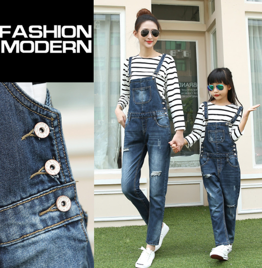 Stylish Denim Overalls 1