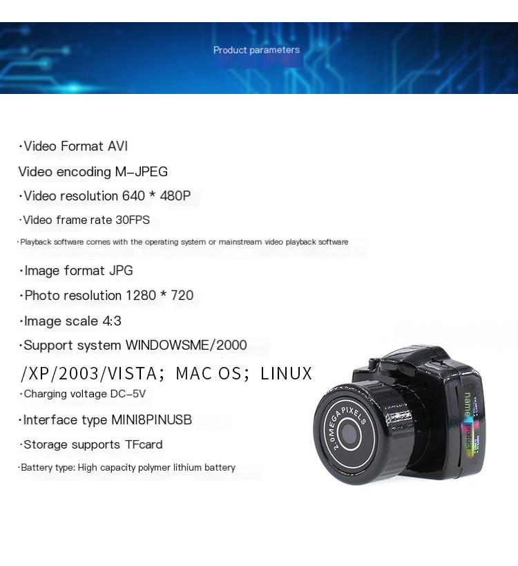Y2000 Camcorder Image 3