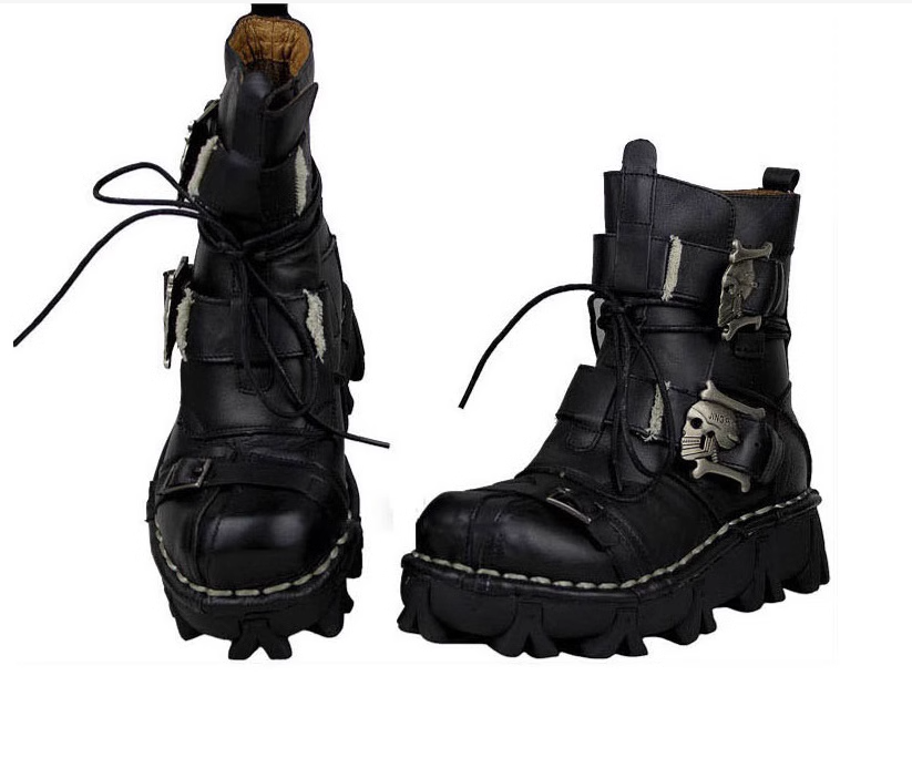 Another angle of the boots