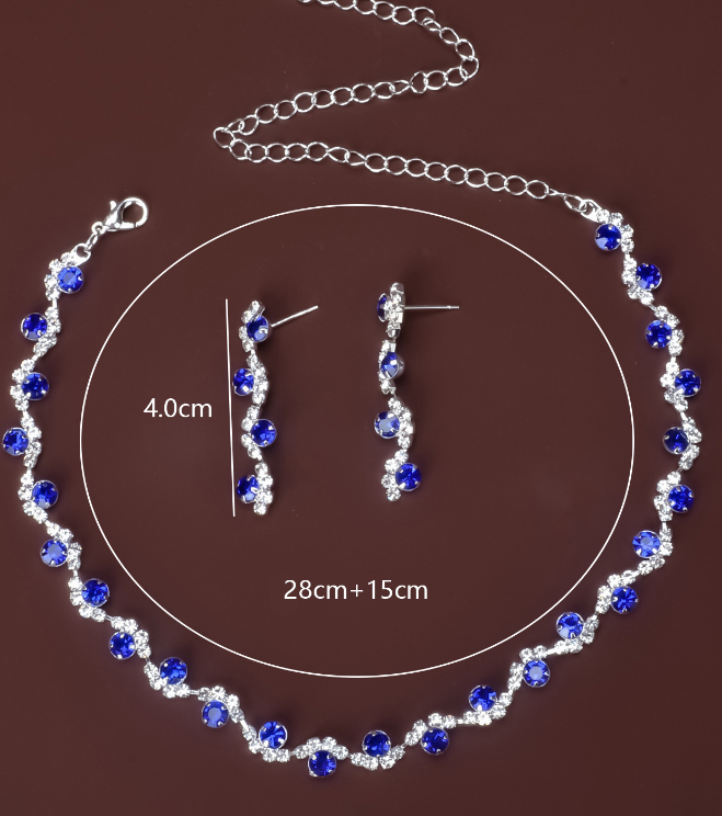 Korean-style bride necklace