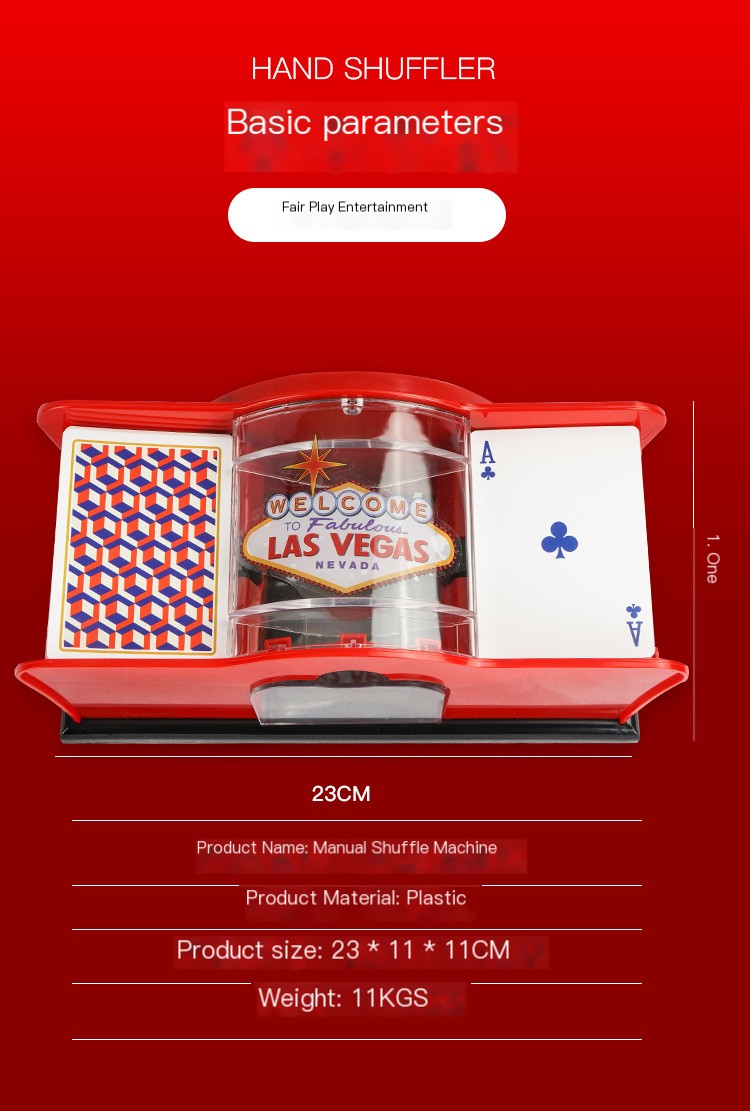 Handheld Card Shuffler