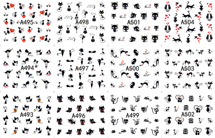 Spongebob Nail Art Stickers