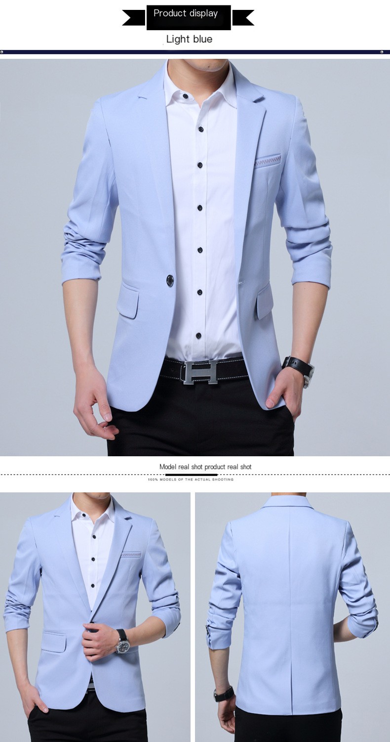Slim Men's Blazer