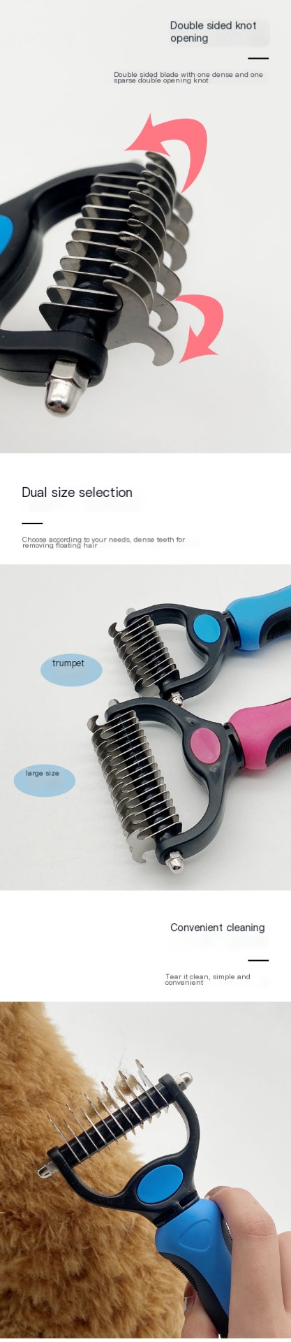 Pet Grooming Comb