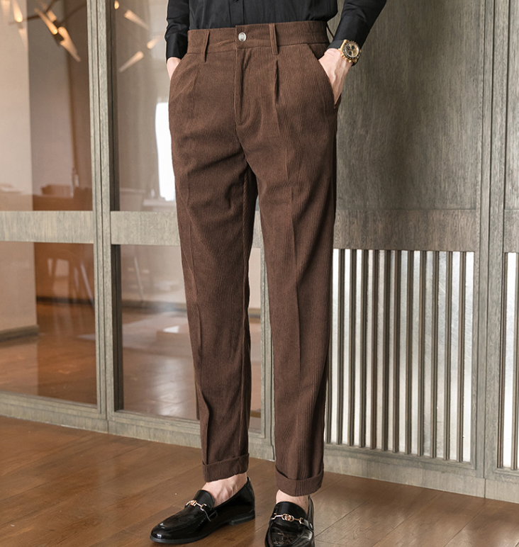 Corduroy Trousers Image 2