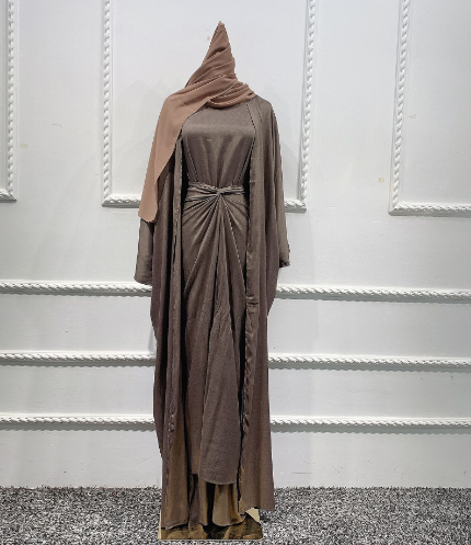 3Pcs Abaya Set Image 8