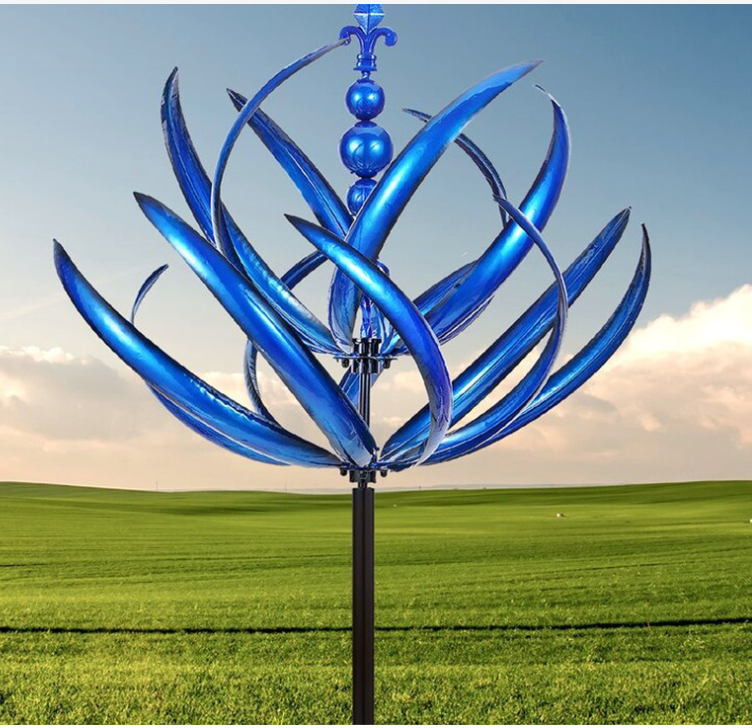 WhisperWind Wind Spinner Blue