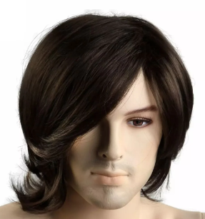 GENTS LONG HAIR CAP WIG