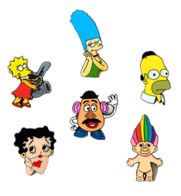 Cute Cartoon Brooch 1