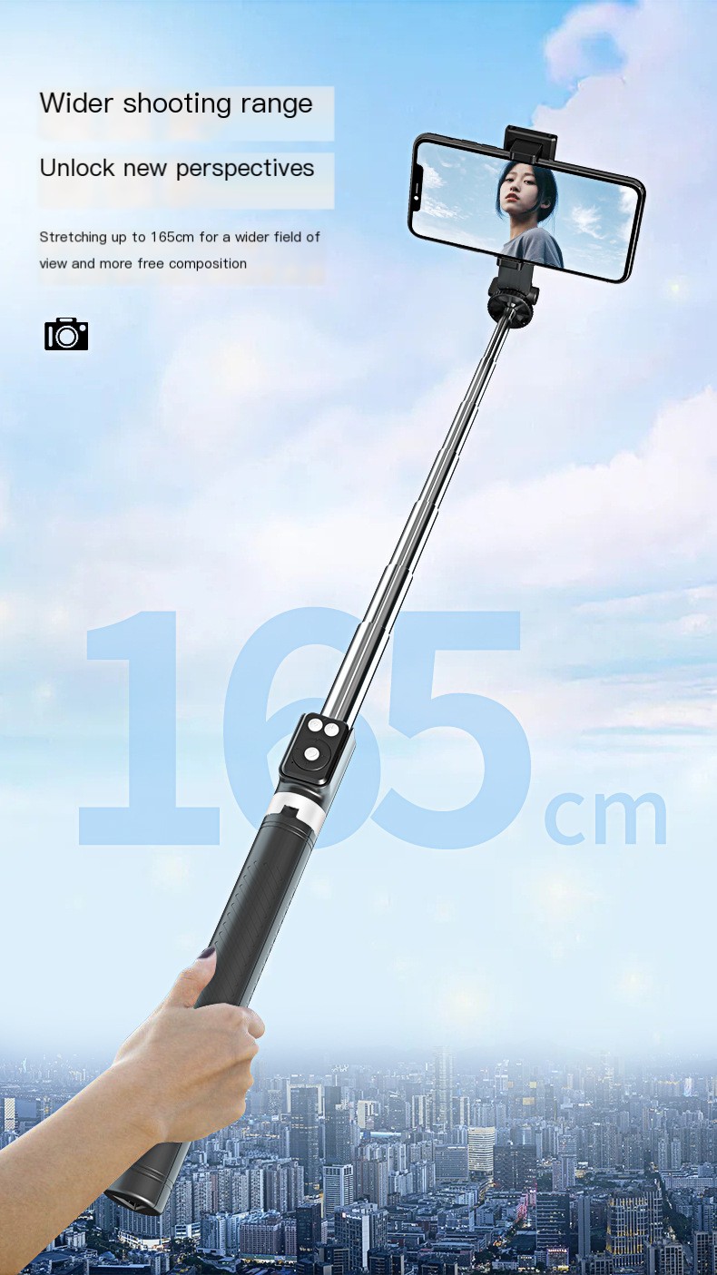 BT12 Selfie Stick Image 3