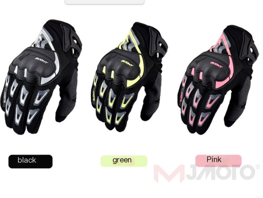 Motorcycle Gloves in Action