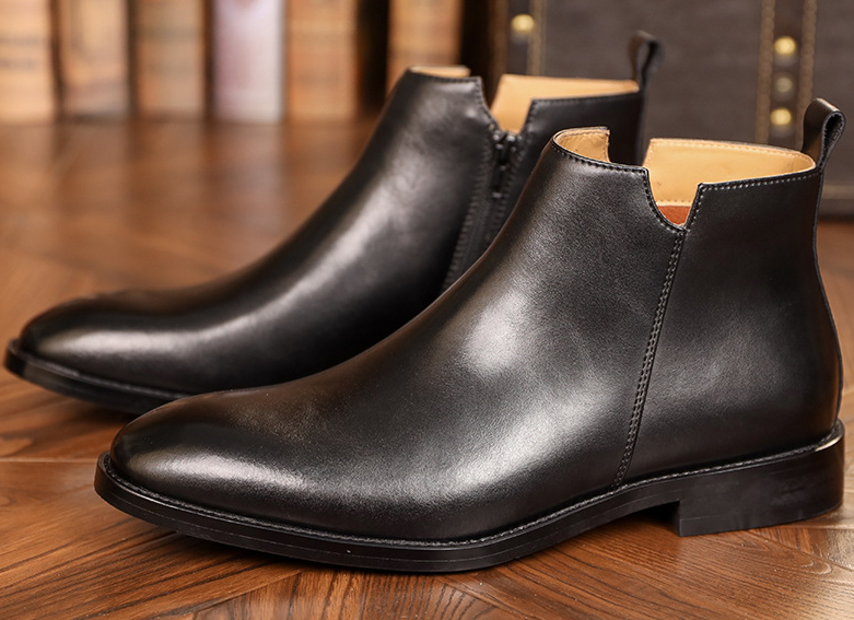 Elegant Design of Enzo Leather Dress Shoe
