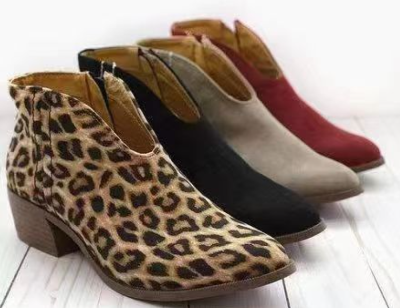 Low Heeled Boots Image 1