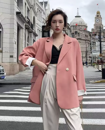 Fashionable Belt Blazer 10