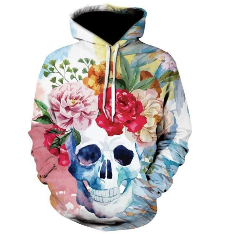 Skull Hoodie Image 5