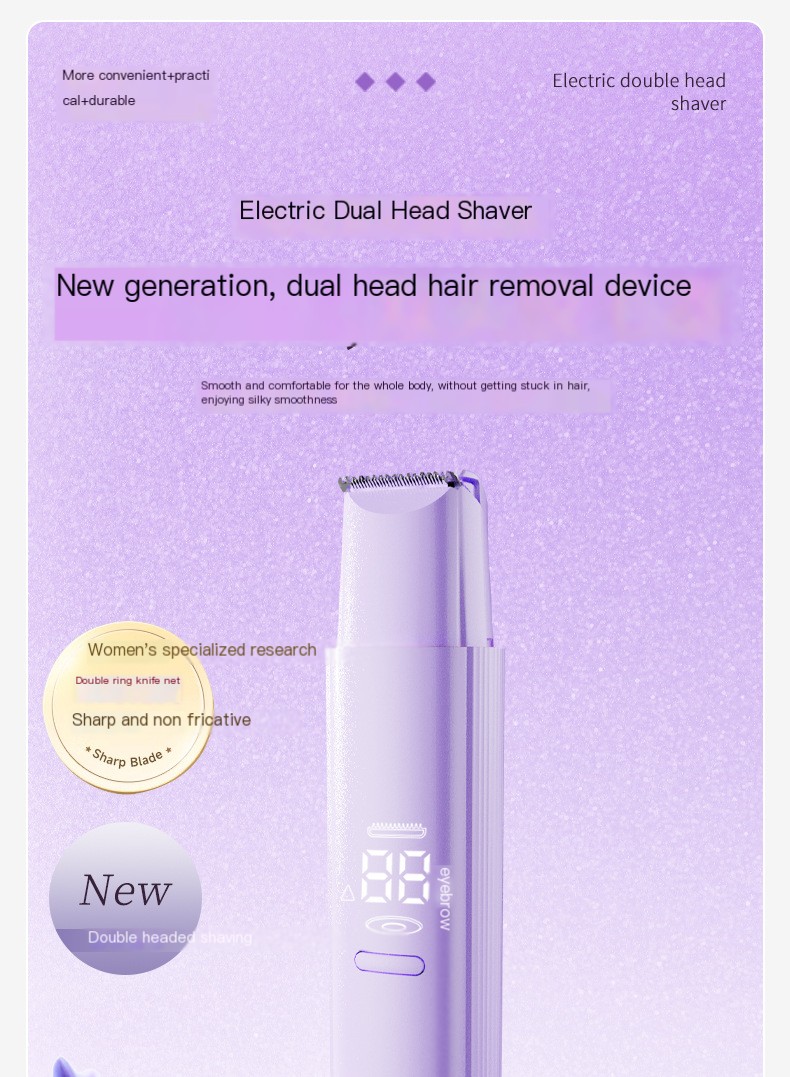 Women's Double Headed Shaver