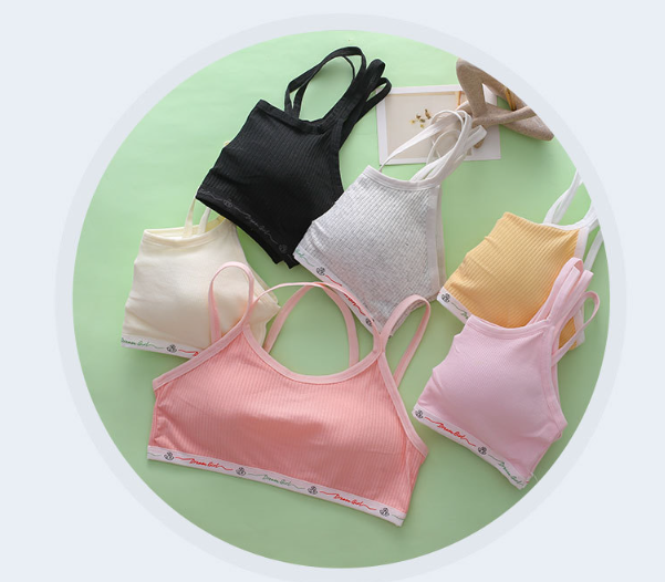 Girls Bra without Underwire - Yellow