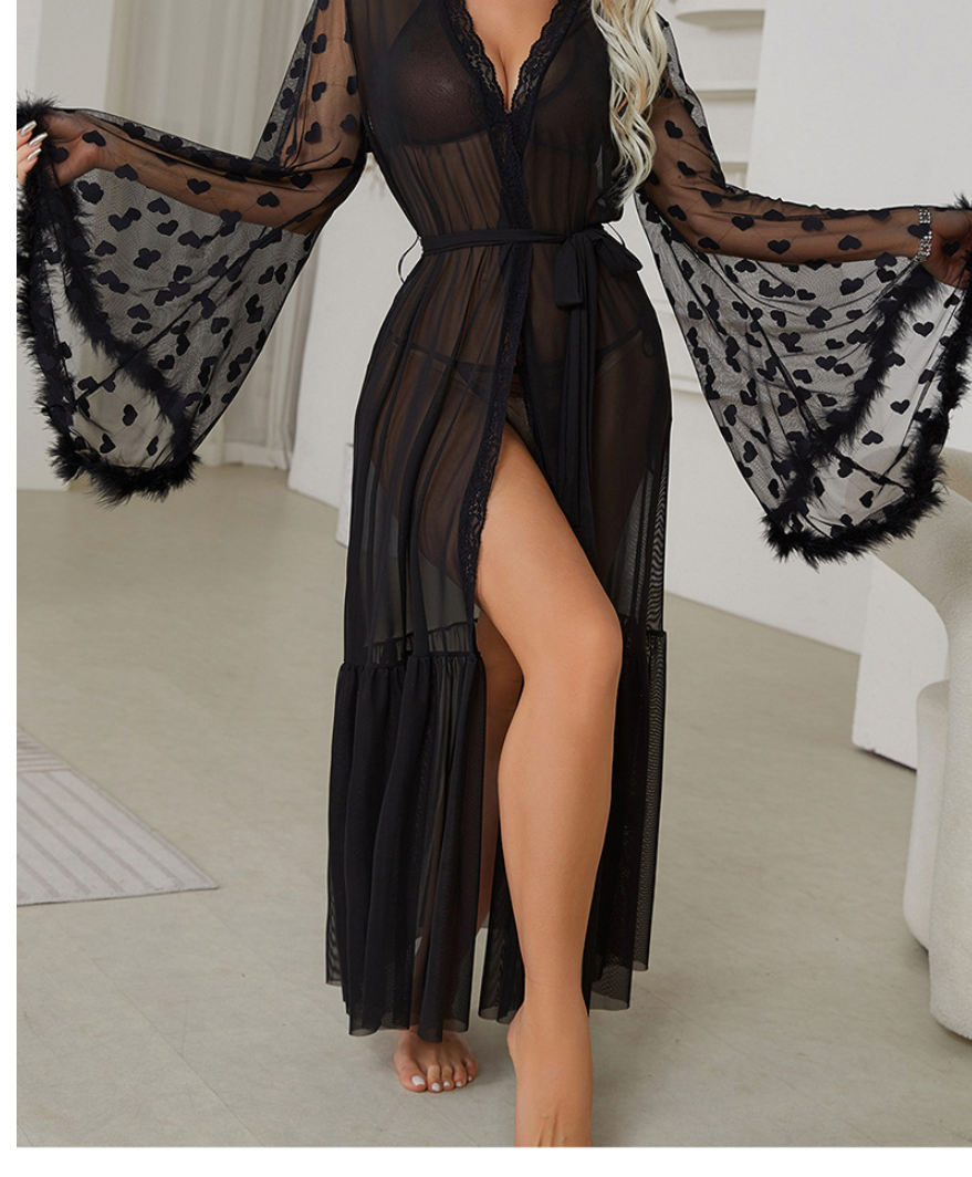 Zwarte mesh body 2