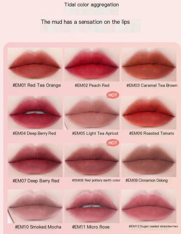 Actress Lip Mud Matte - Color Sample 3