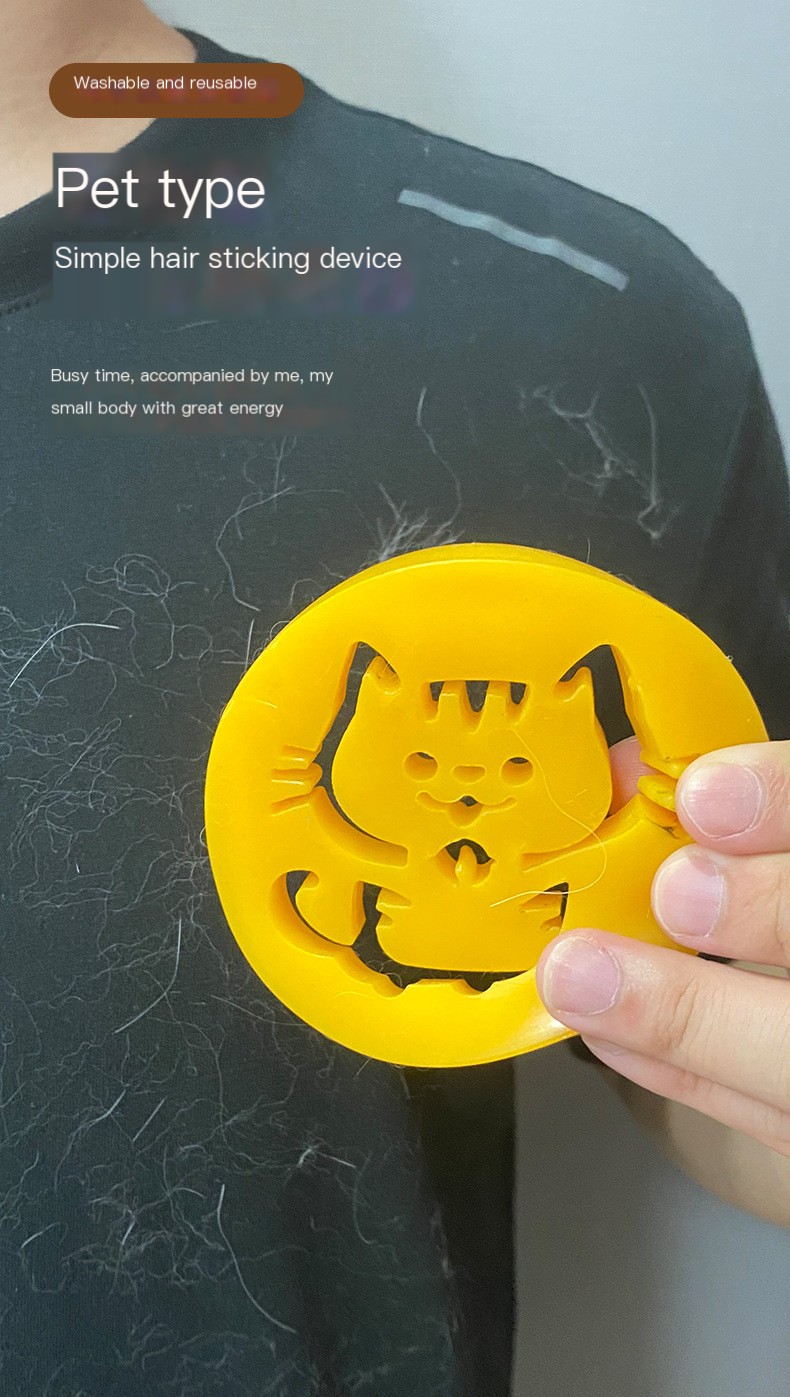 Lucky Cat Hair Sticker - Stylish Design