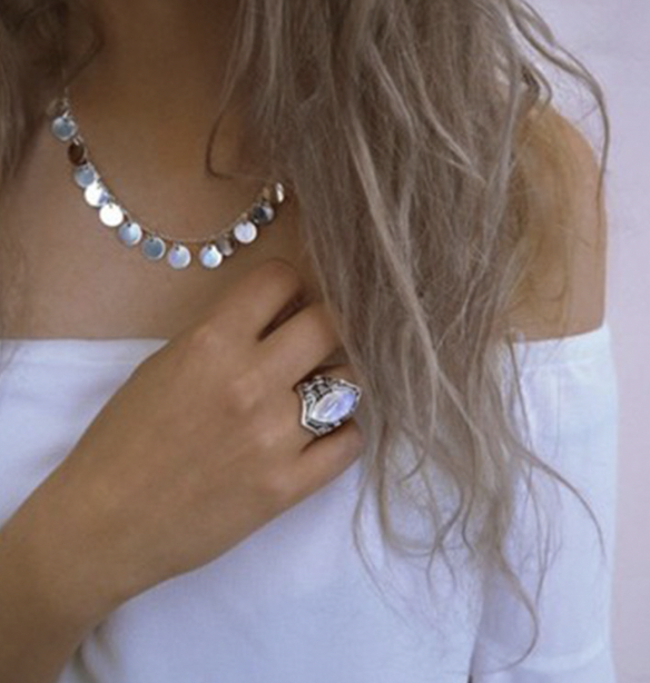 Moonlight Stone Ring Image 2