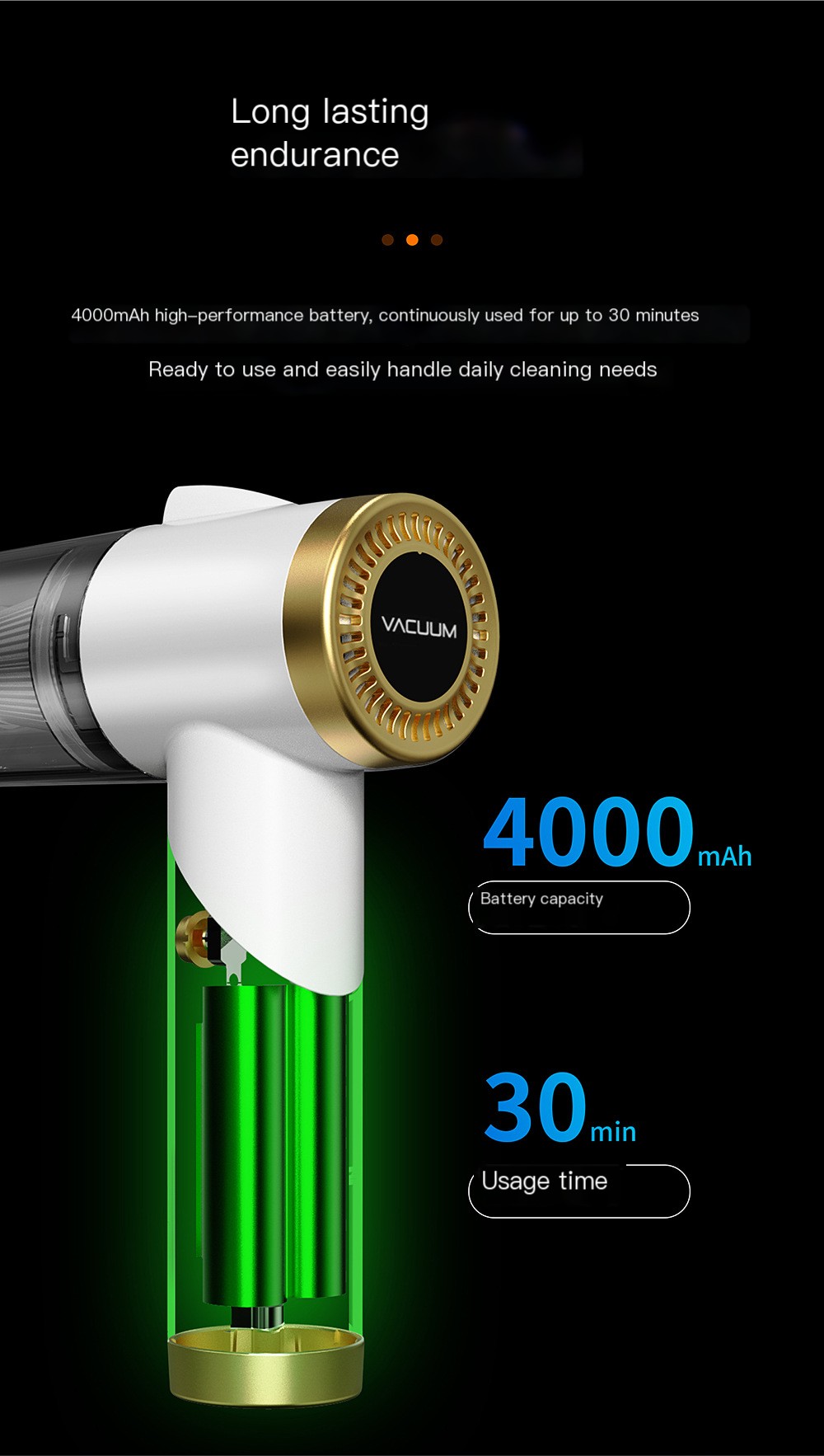 Car Vacuum Cleaner Features